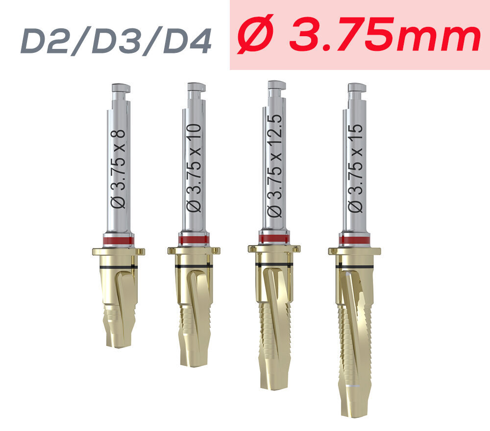ICX-ALL-IN-ONE BOHRER, Ø 3,75mm D2/D3/D4 | 379625