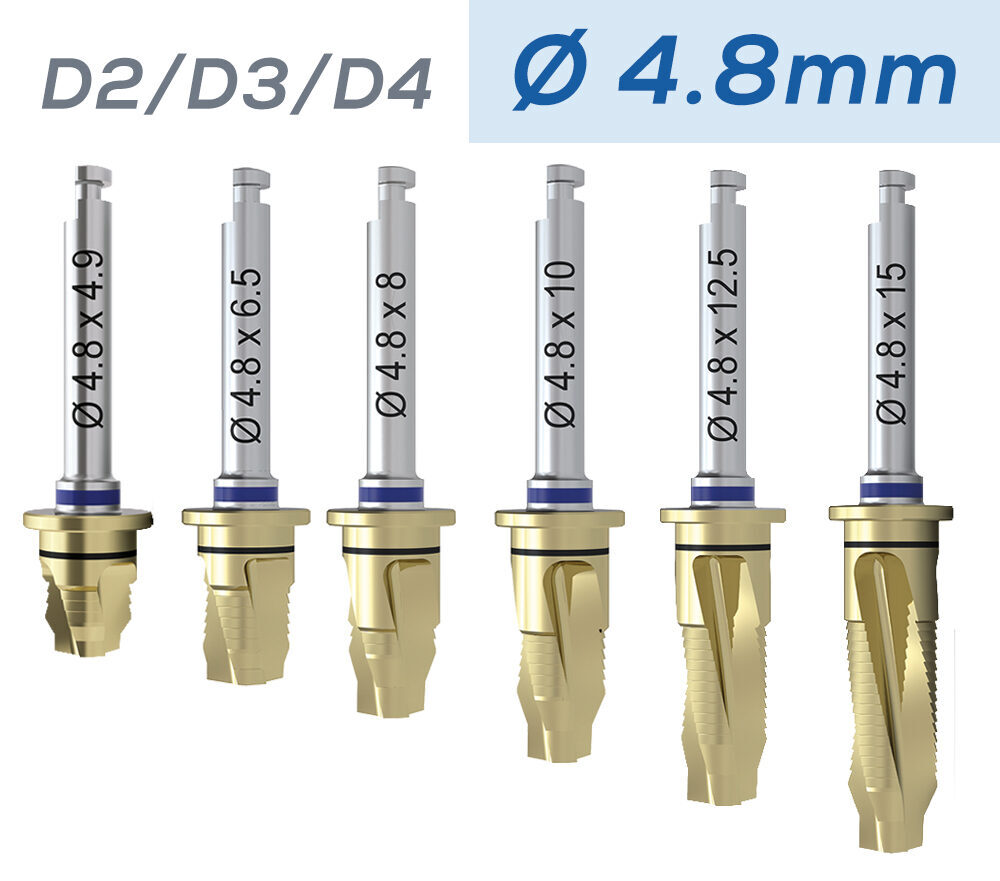 ICX-ALL-IN-ONE BOHRER, Ø 4,8mm D2/D3/D4 | 379544