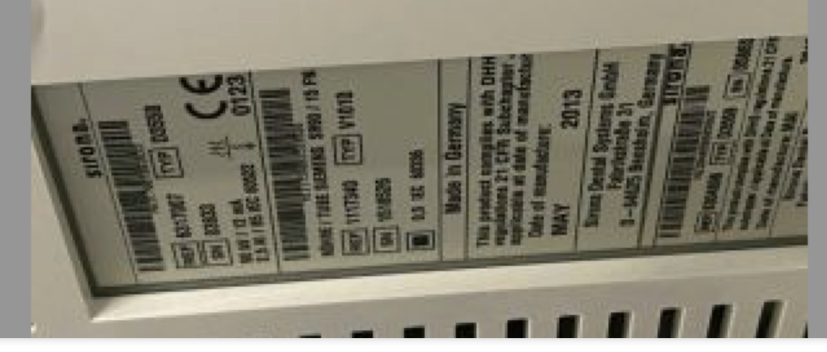 Sirona OPG Orthophos 5XG, Panoramaröntgengerät gebraucht, Abholung | 376423