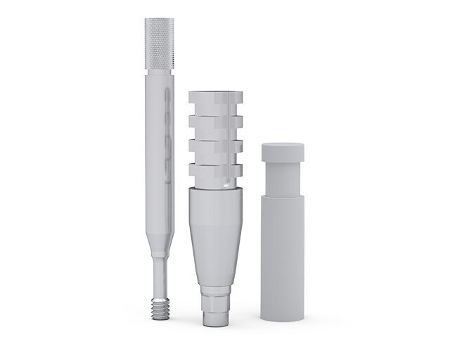 ICX–Titan Abdruckpfosten, offen, lang, 2-teilig | 377263