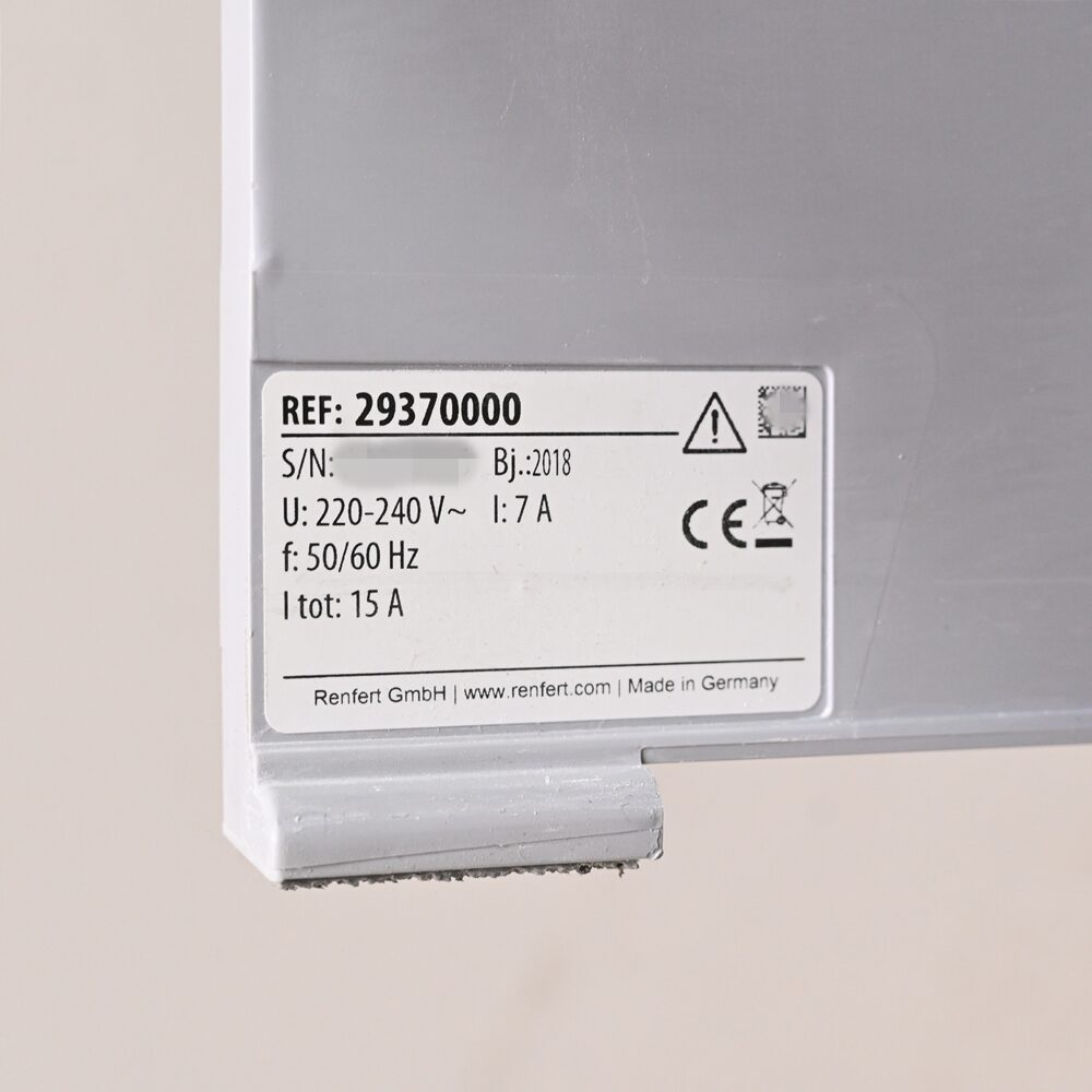 Renfert SILENT EC2 Arbeitsplatzabsaugung Gebraucht | 376658