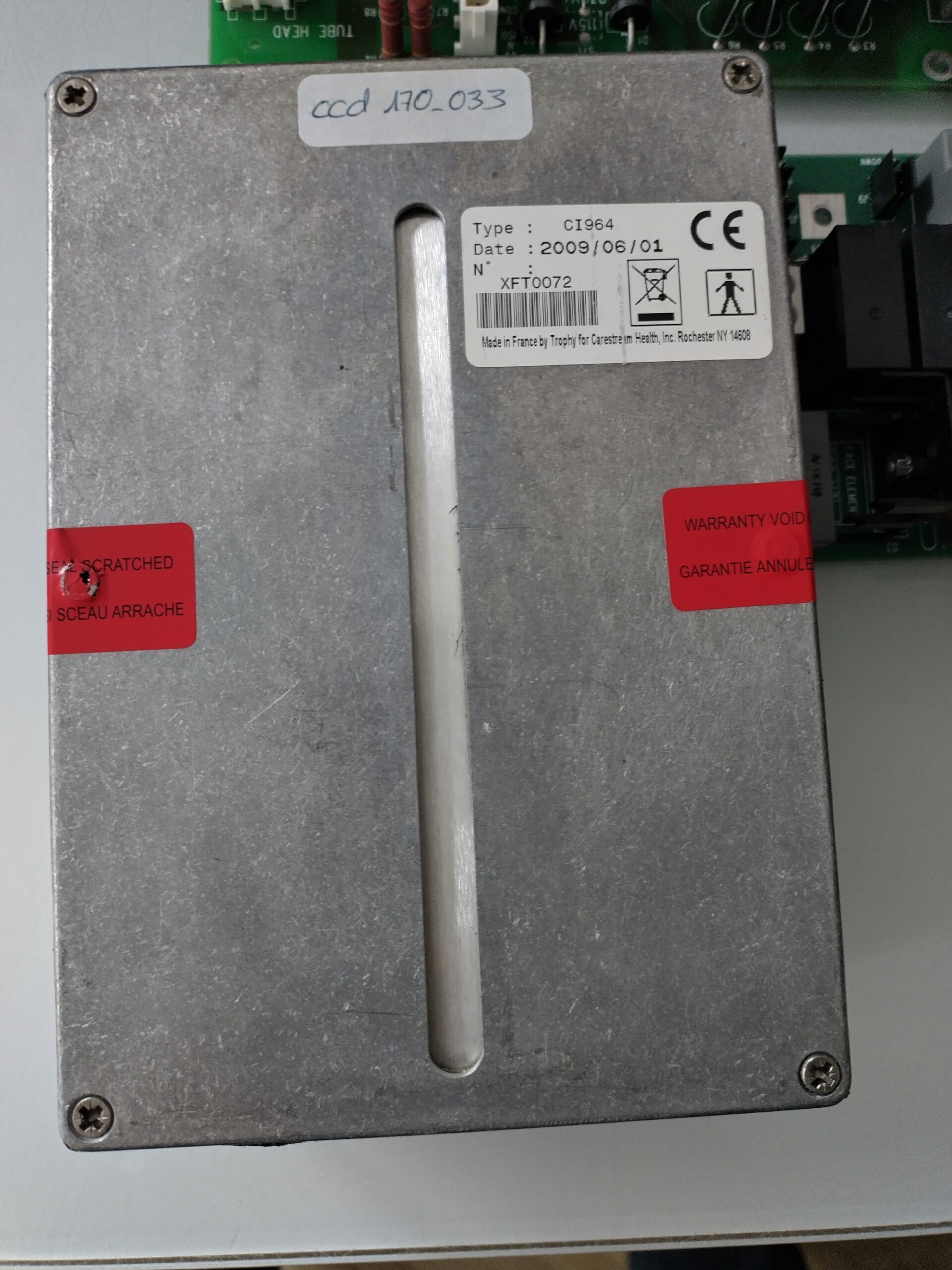 Kodak Trophy Carestream 8000 8000C CCD PCI CI964 Sensor Detektor | 355152