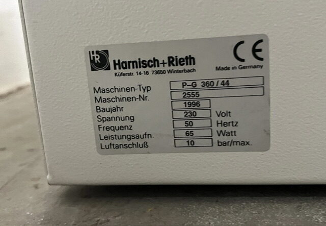 Sandstrahler HARNISCH + RIETH 4 Kammer | 376339
