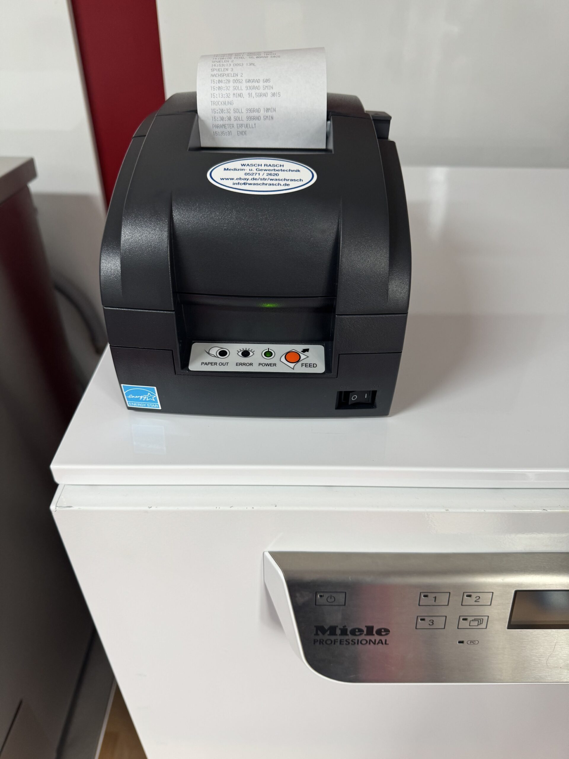 Protokolldrucker für Thermodesinfektor G7881 PG8581 G7891 etc. | 376487