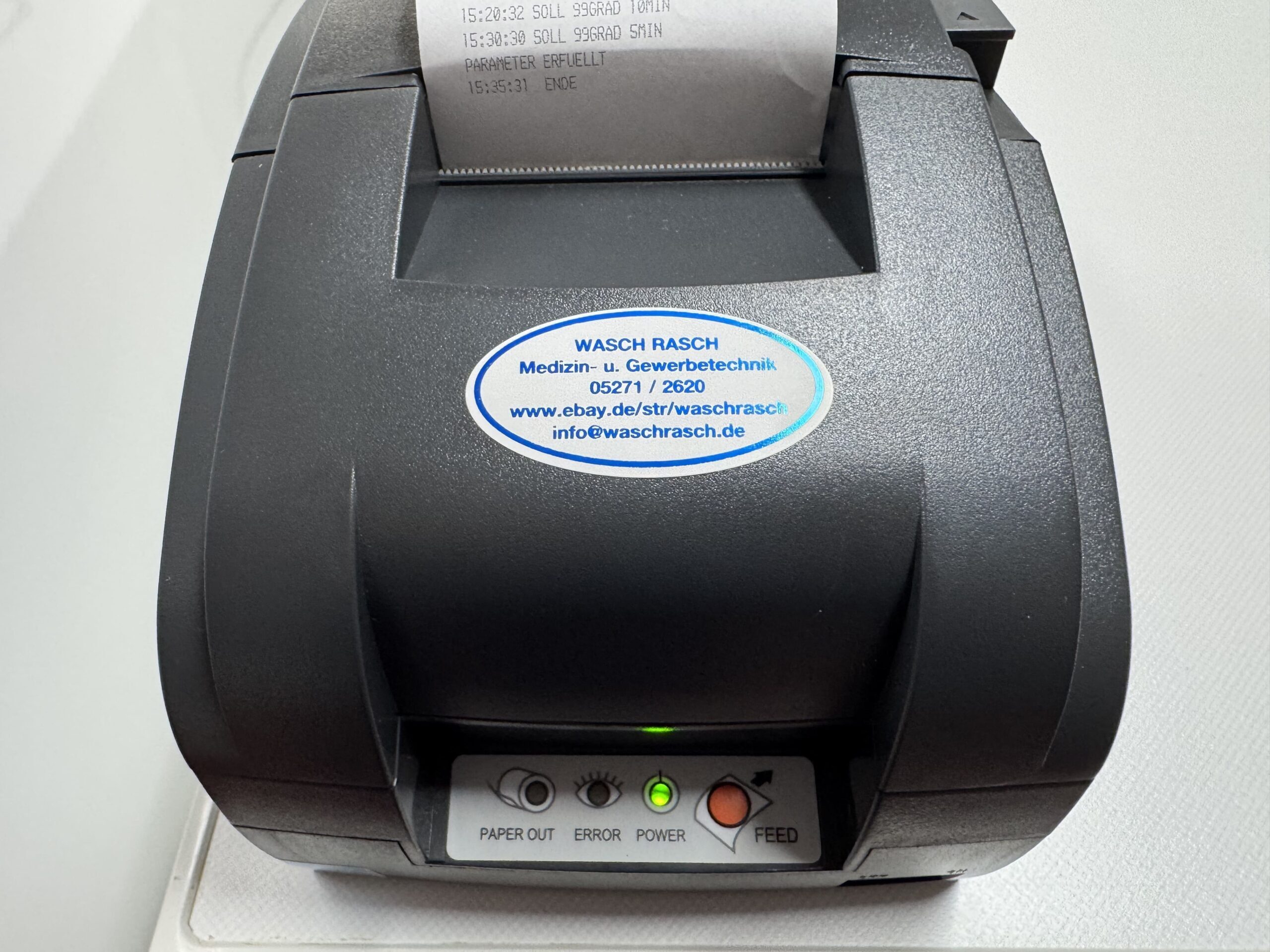 Protokolldrucker für Thermodesinfektor G7881 PG8581 G7891 etc. | 376486