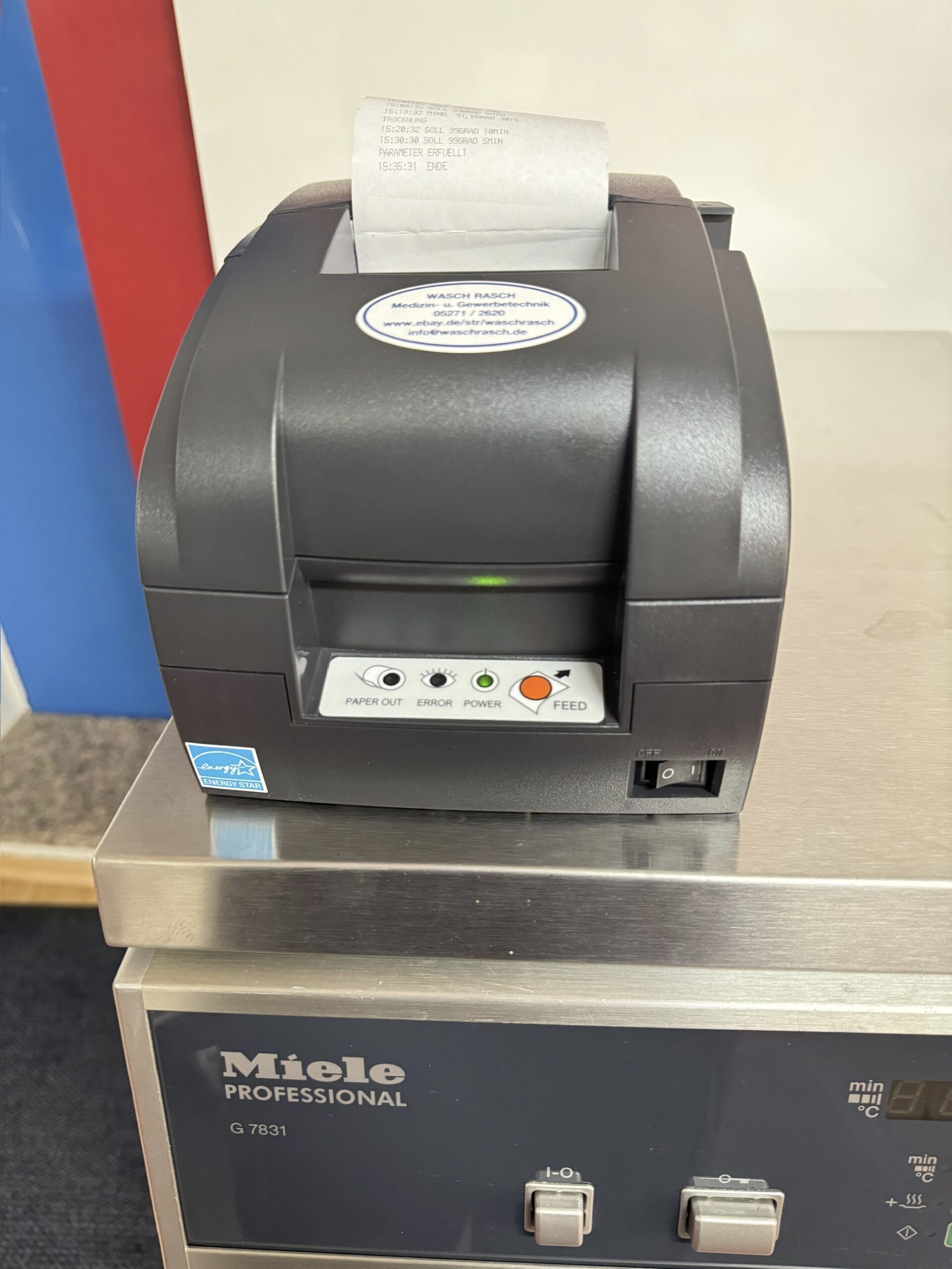 Protokolldrucker für Thermodesinfektor G7881 PG8581 G7891 etc. | 376483