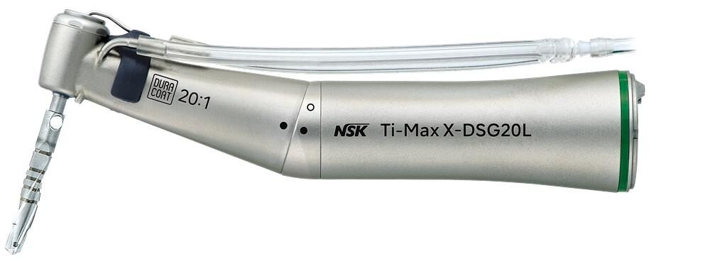 NSK Ti-Max X-DSG20L Chirurgie-Winkelstück, grün, 20:1 mit Licht | 373507