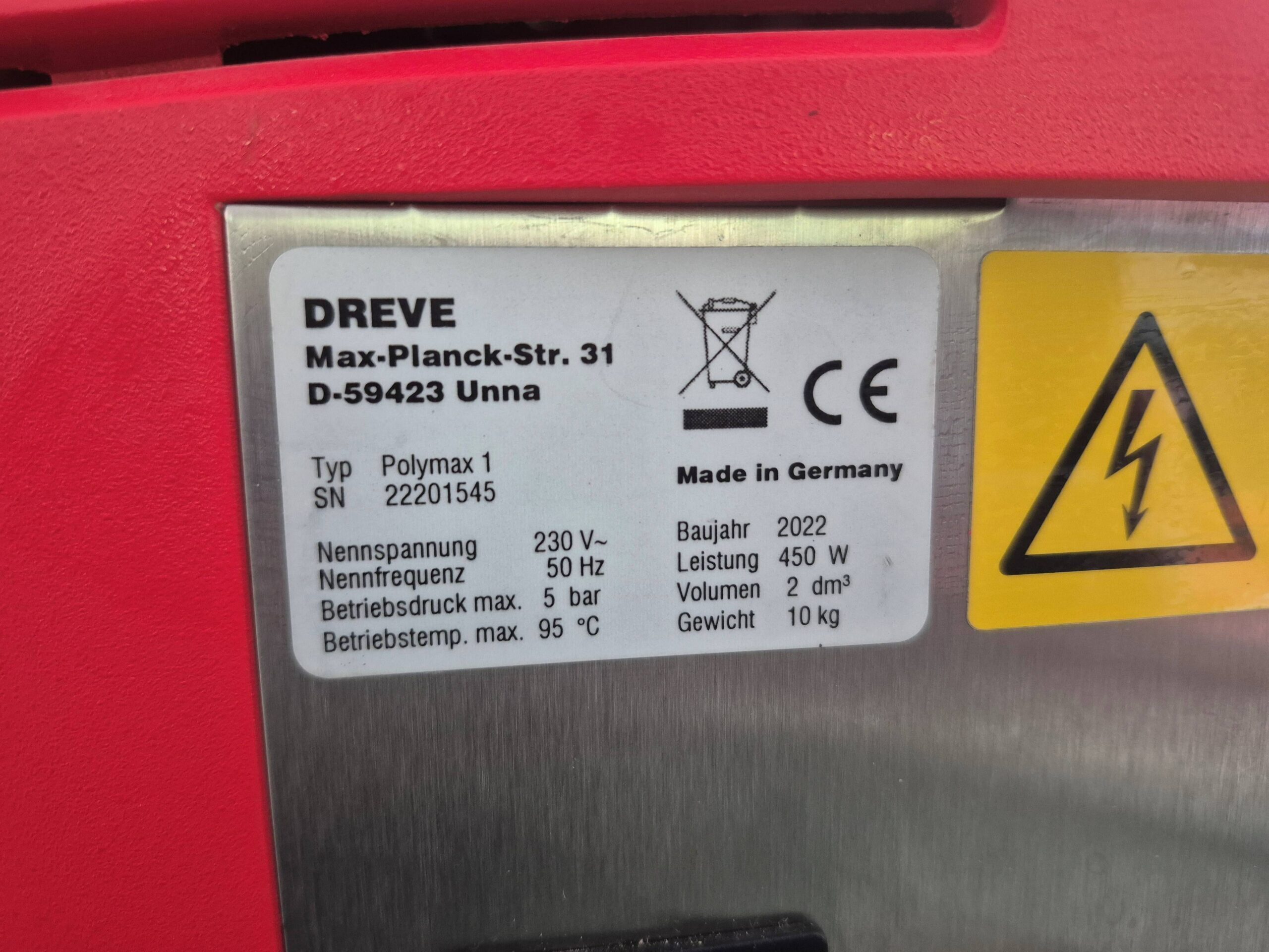 Dreve Drucktopf Polymax 1 | 376428