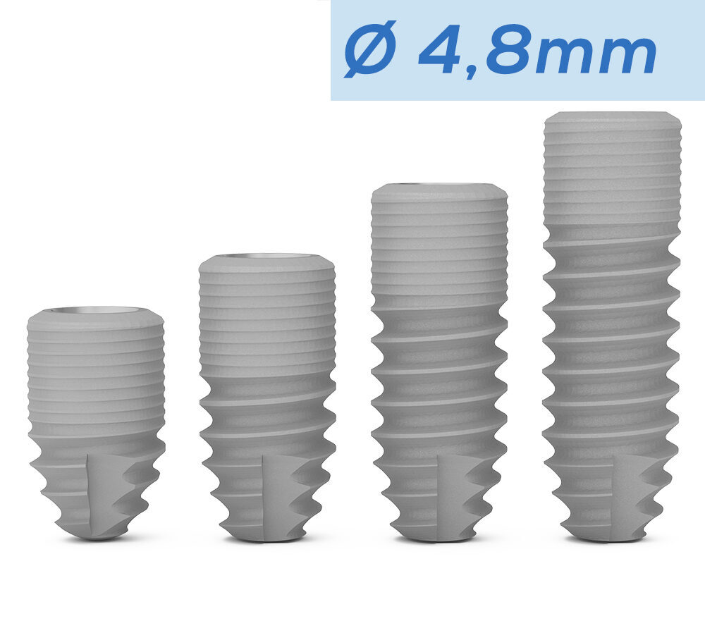 ICX-Premium Single-Implantat blau, Ø 4.8mm | 377748