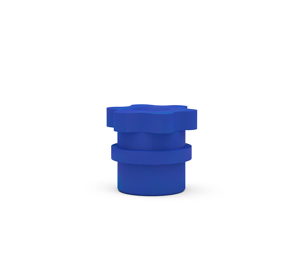 ICX-Abdruckkappe, blau, 10er Pack | 377261