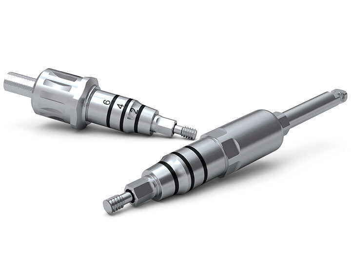 2er SET: ICX-Einbringinstrument mit Verschraubung normal & schmal | 378264