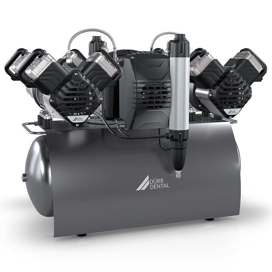 Dürr Kompressor Quattro Tandem 4682-54 mit 2 Aggregaten | 374927