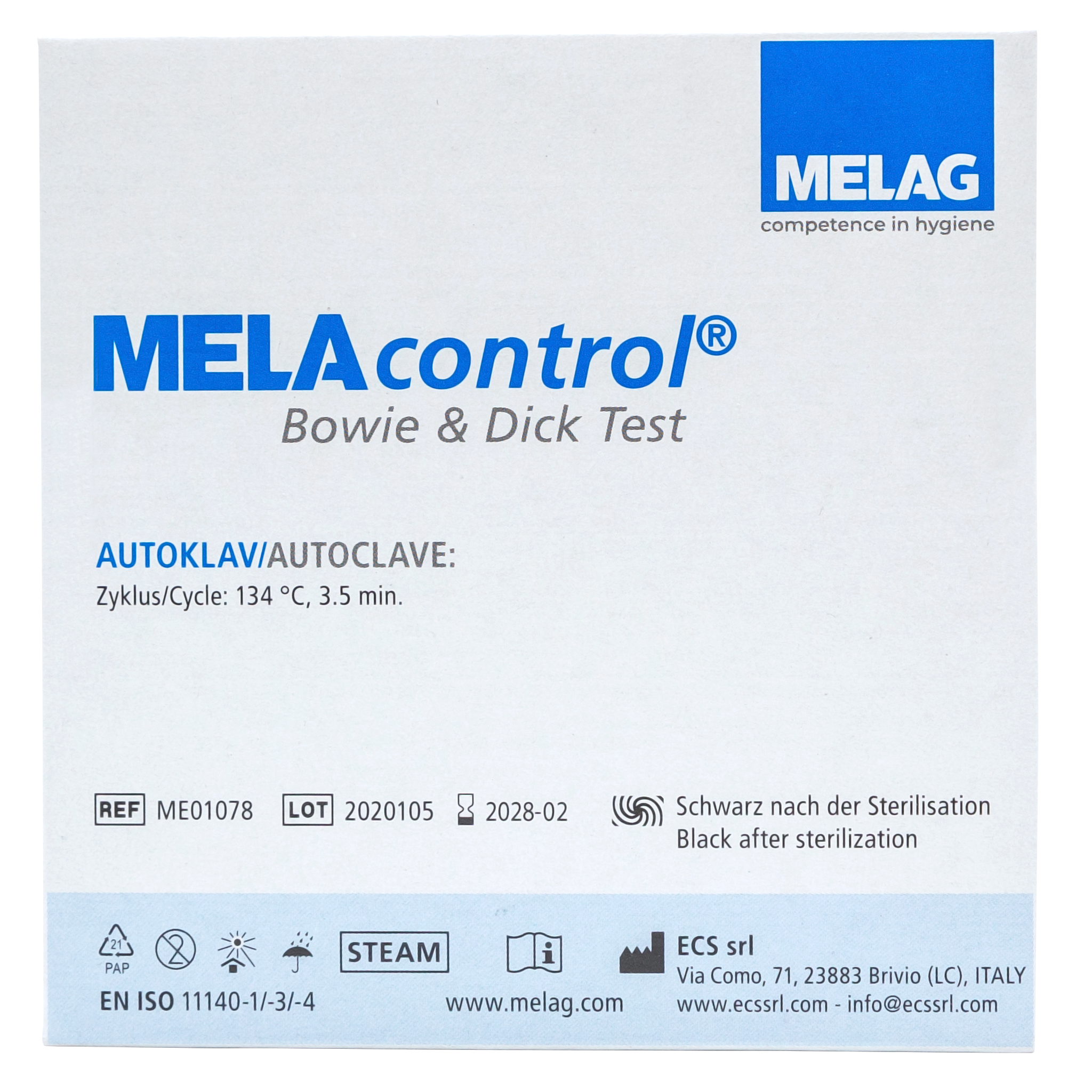 Melag MELAcontrol Bowie & Dick Test | 373117