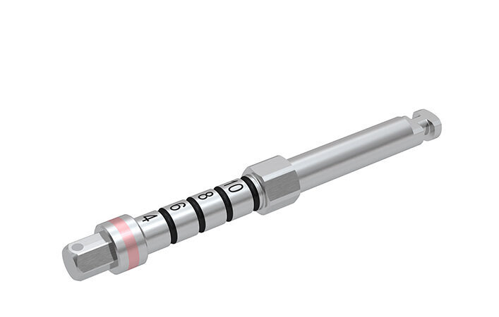 ICX-3.3 Einbringinstrument arretiert, mittel, ISO-Schaft | 378088