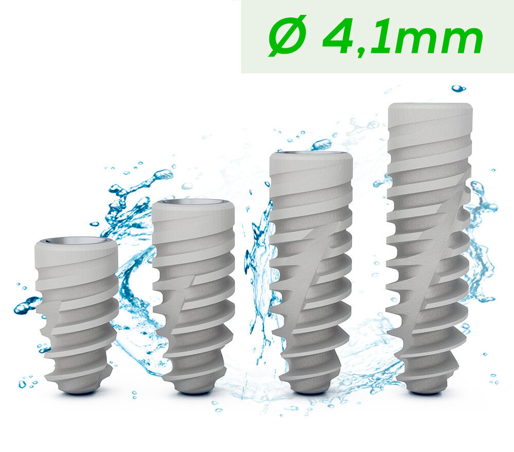 ICX-ACTIVE LIQUID Single-Implantat Ø 4.1mm | 378362