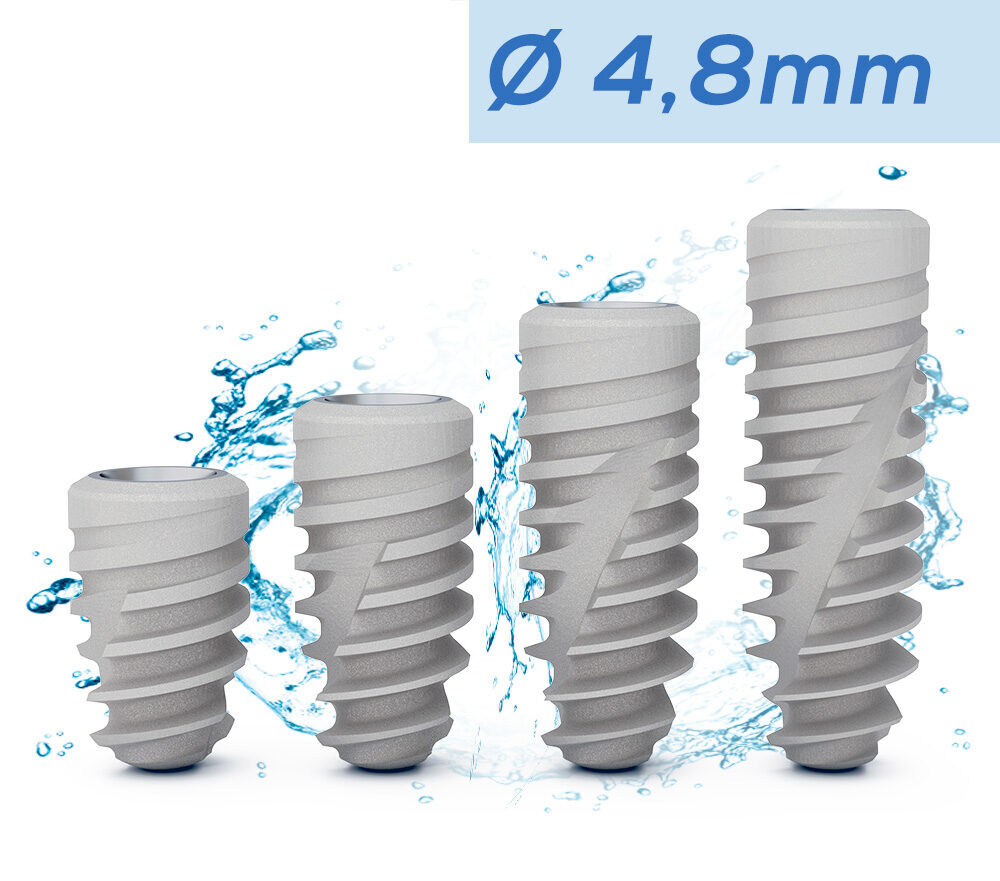 ICX-ACTIVE LIQUID Single-Implantat Ø 4.8mm | 378368