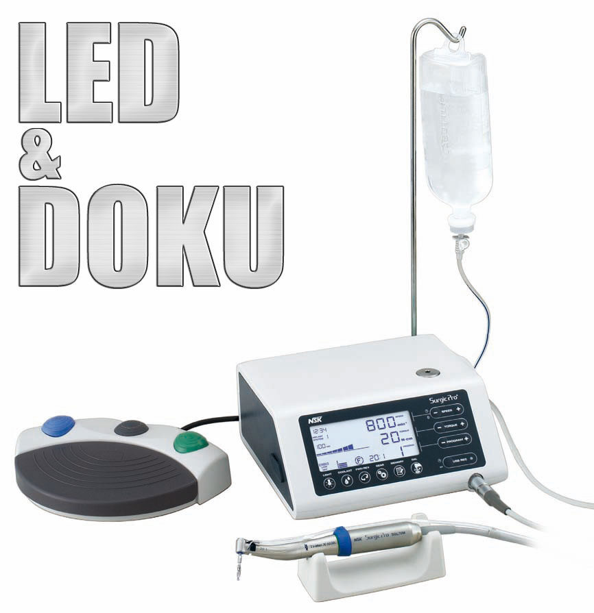 NSK Surgic Pro+ LED Chirurgiegerät mit Dokumentation | 375239