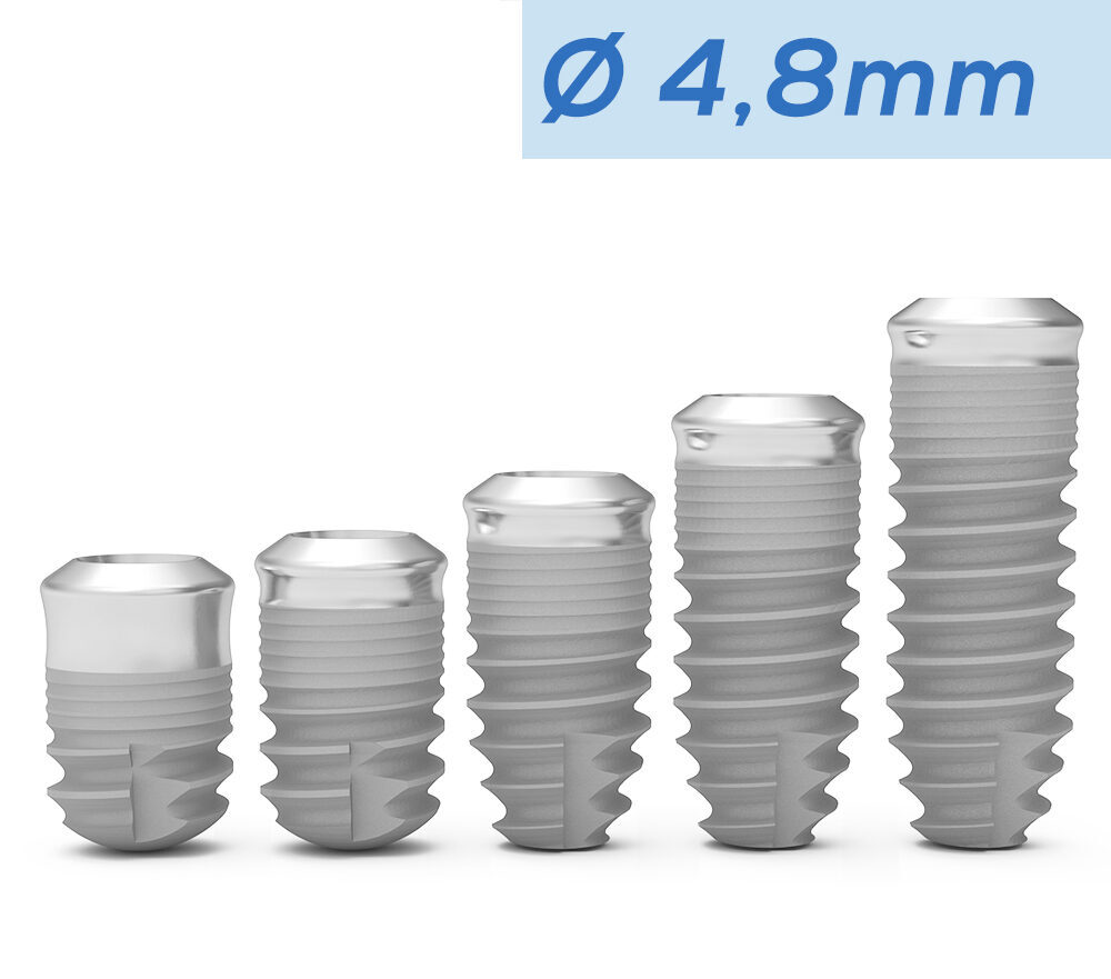 ICX-Premium TissueLevel Implantat blau, Ø 4,8mm | 379241