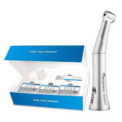 VDW RECIPROC direct Winkelstück mit Starter Kit blue | 373727