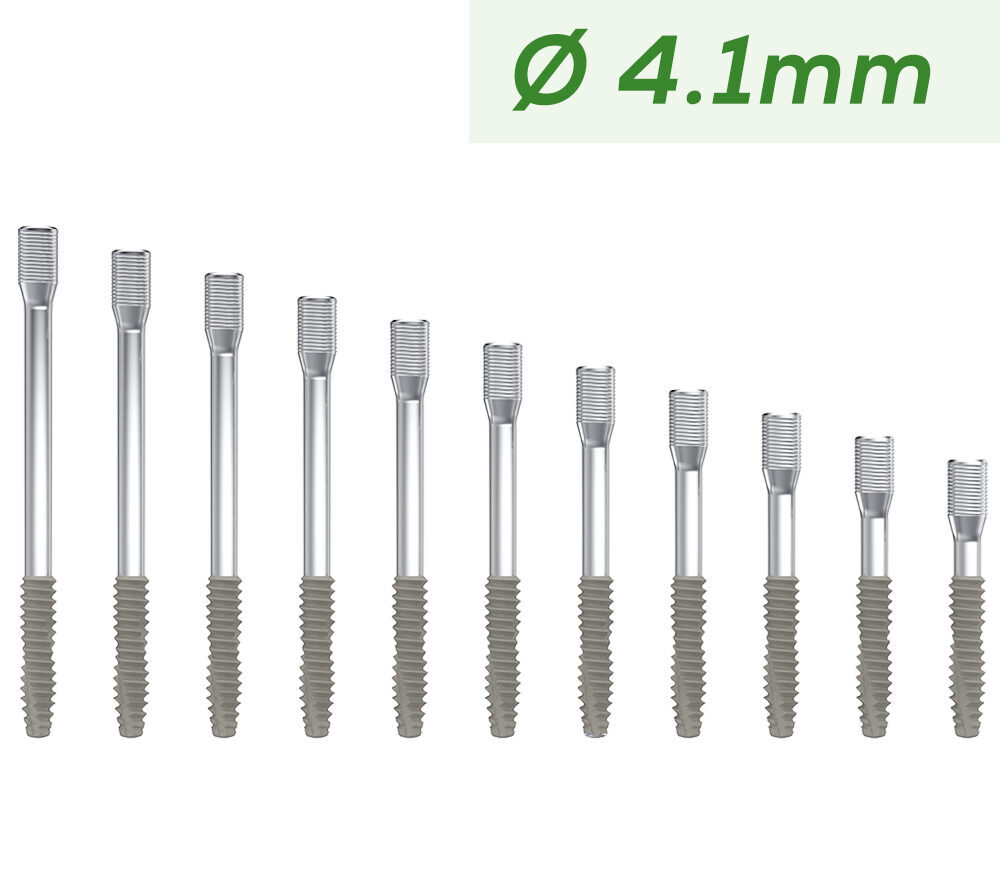 ICX-ZYGOMA Implantat, grün Ø 4.1 rund | 379574