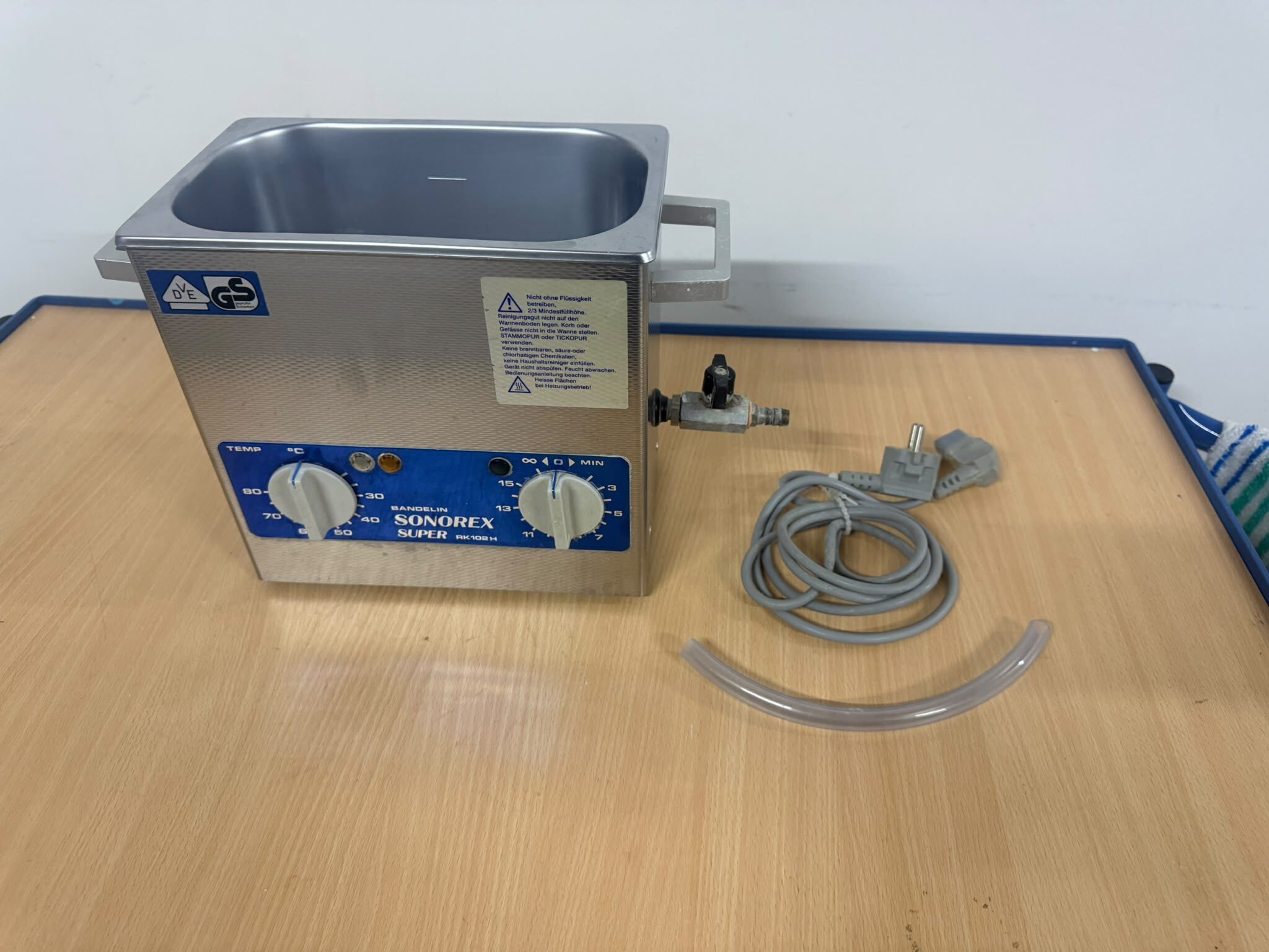 Bandelin Sonorex Super RK 102 H Ultraschallbad Ultraschallgerät Reinigungsgerät | 383523