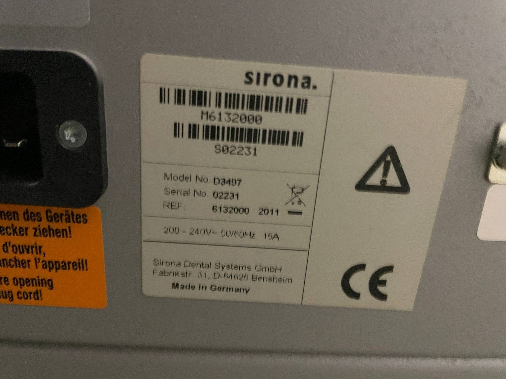 Sirona inFire HTC speed D3407 Sinterofen Brennofen Dentallabor Dental Labor | 382895