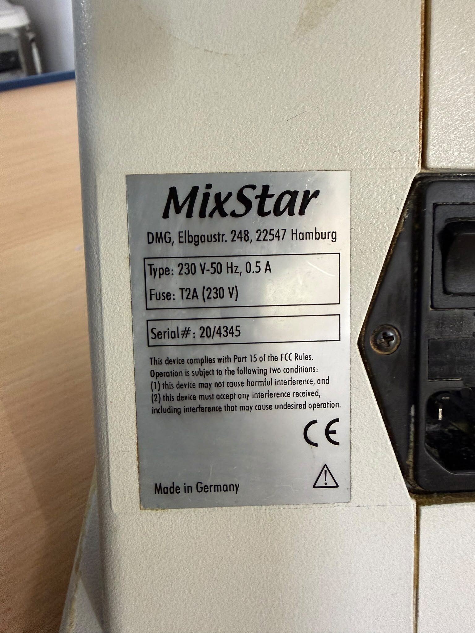 DMG MIX STAR Anmischgerät Mischgerät Dental Mixer Dispenser | 383577