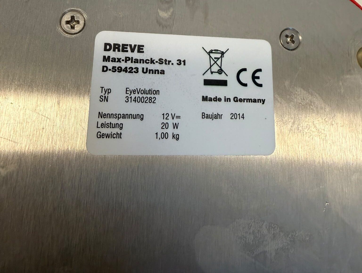 Dreve EyeVolution Licht-Polymerisationslampe / Lichthärtegerät Dental Labor | 383580