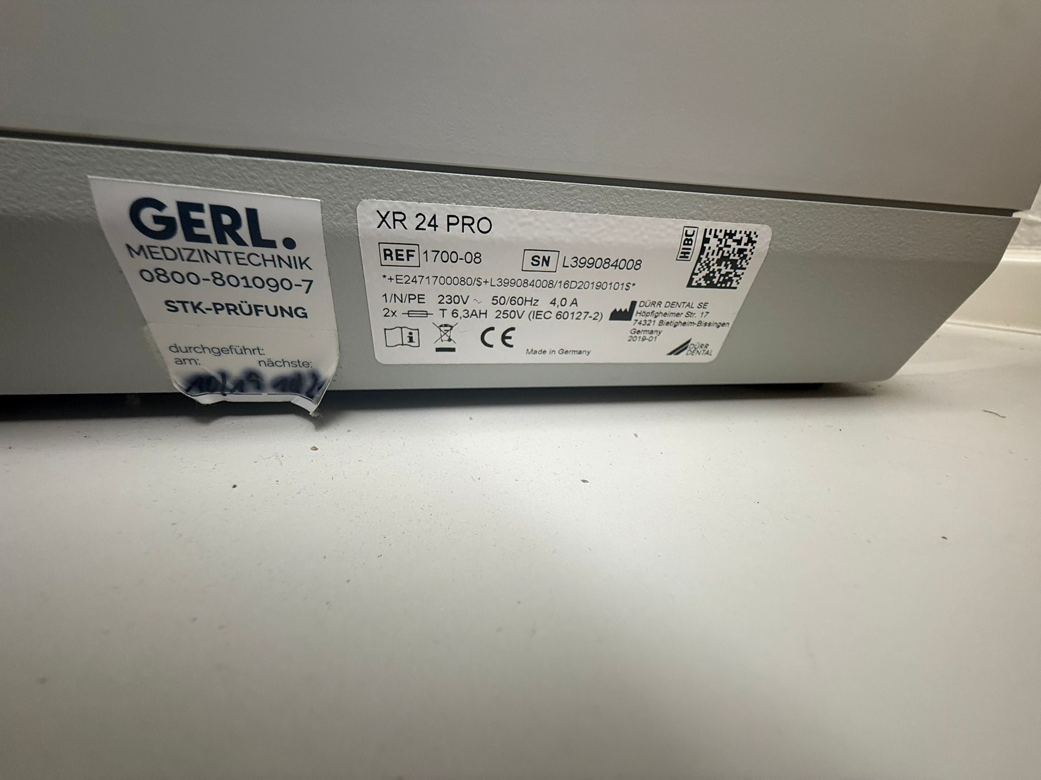Dürr Dental XR24 Pro Röntgenfilmentwickler – Baujahr 2019 Entwickler Automat OPG | 383584