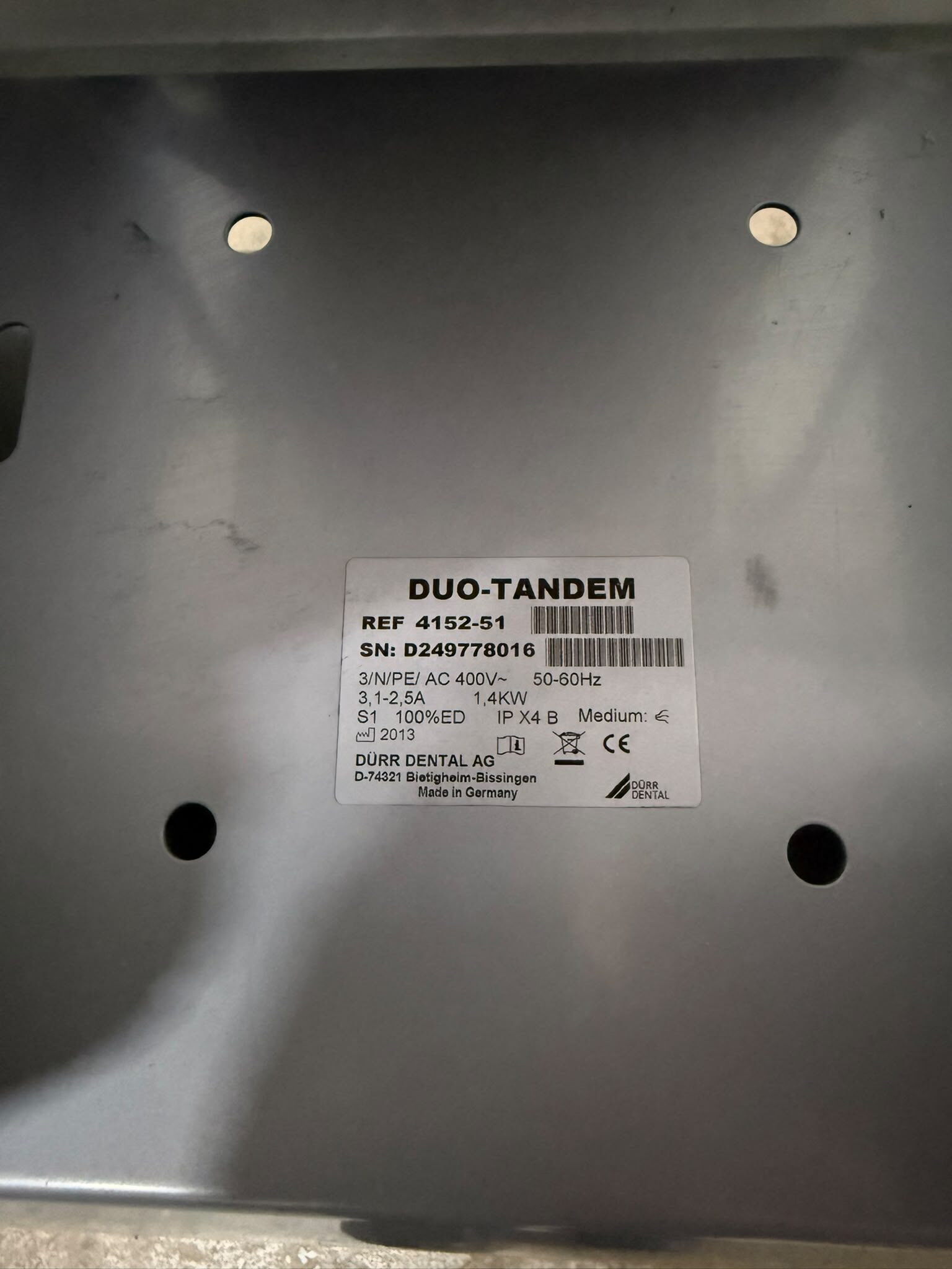 Dürr DUO Tandem Kompressor 4152-51 Bj. 2013 2 Aggregat 4 Zylinder Trocknung TOP | 383599
