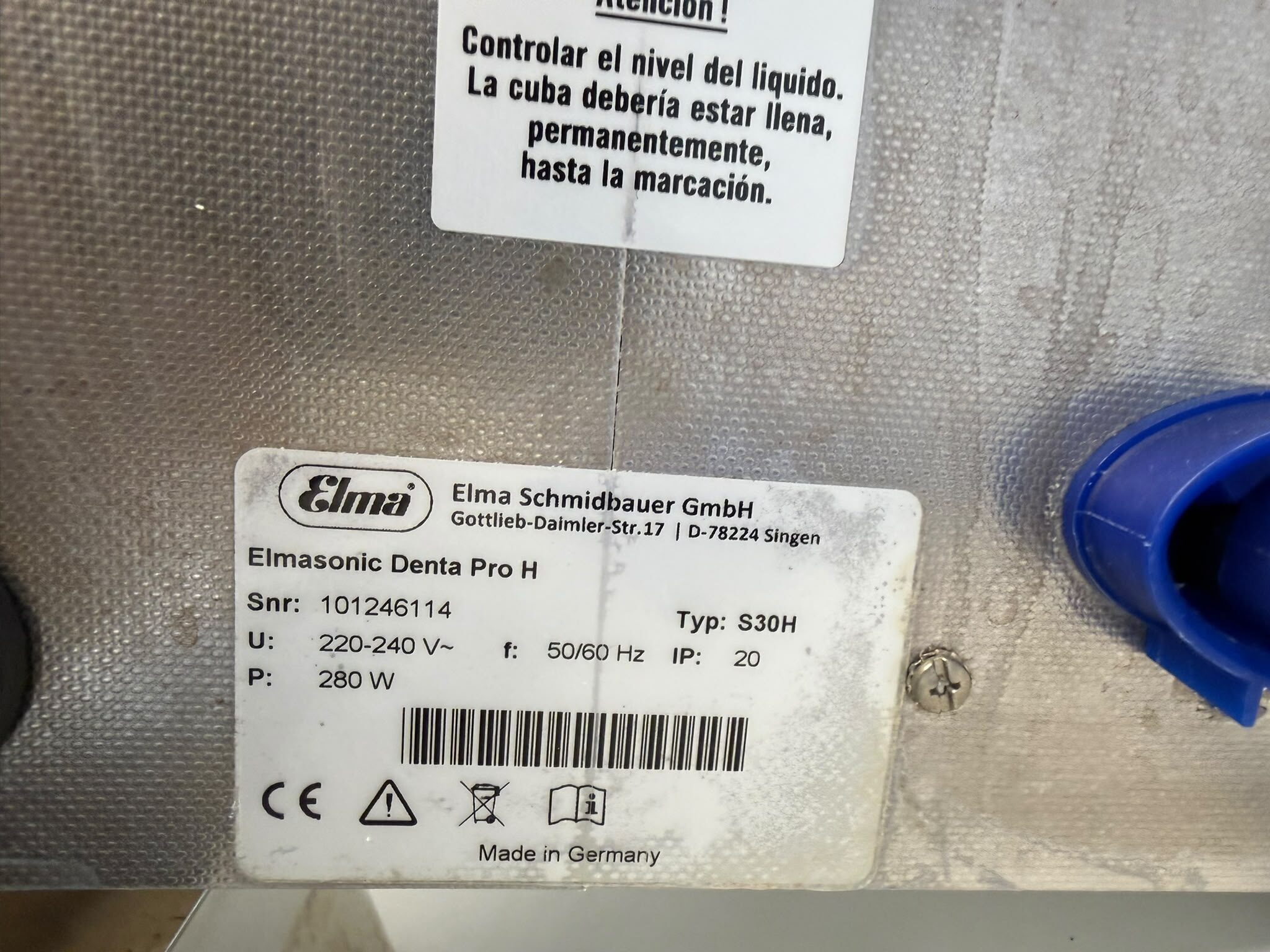 Ultraschallreiniger Elma Elmasonic Denta Pro H S30H Labor | 383617
