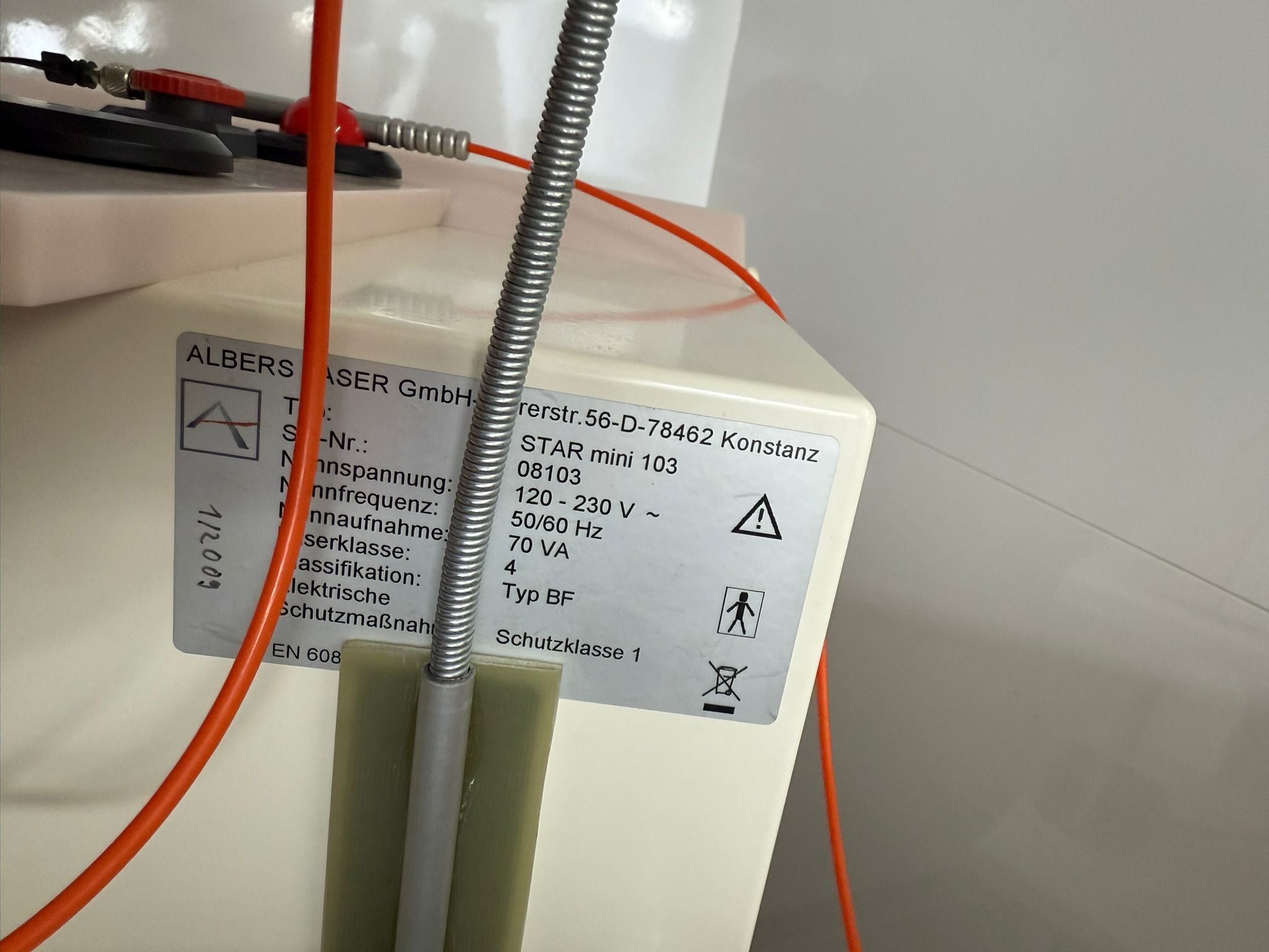 Albers Laser Star mini 103 HNO Diodenlaser Laser Veterinary + Gerätewagen | 383115