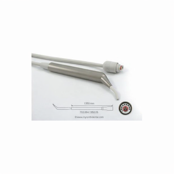 Luzzani Minilight 6F Spritzenschlauch Ultradent, grau 7035, Länge 1350mm MK Anschluß | 382196