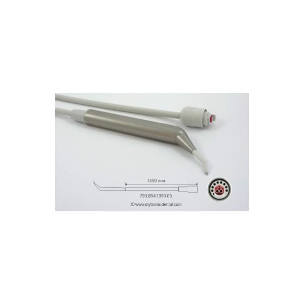 Luzzani Minilight 6F Spritzenschlauch, grau 7035, Länge 1350mm -MK- | 382188