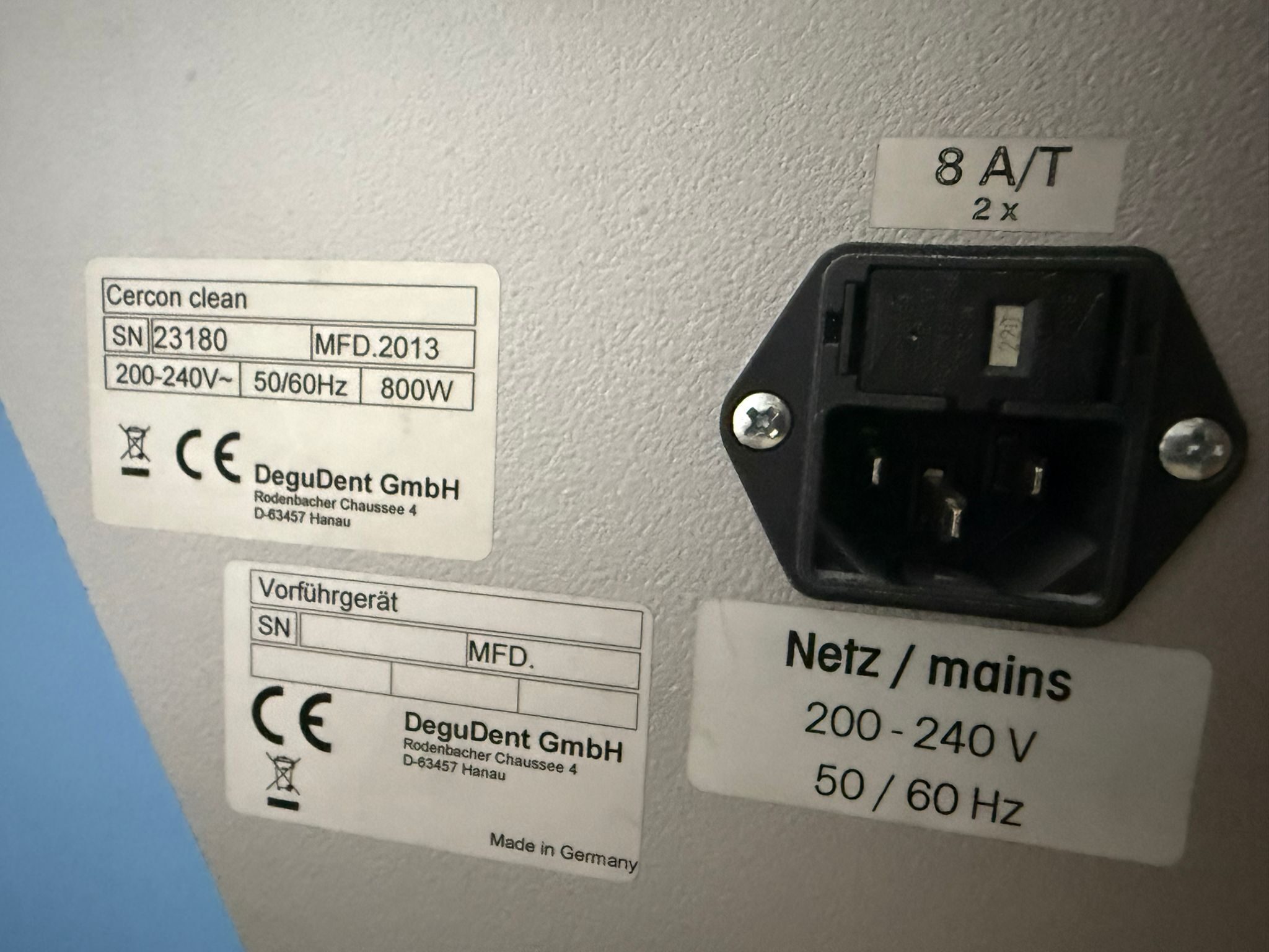 DeguDent Cercon brain expert Fräsgerät plus mit Absaugung für 98 ronden disc | 382832