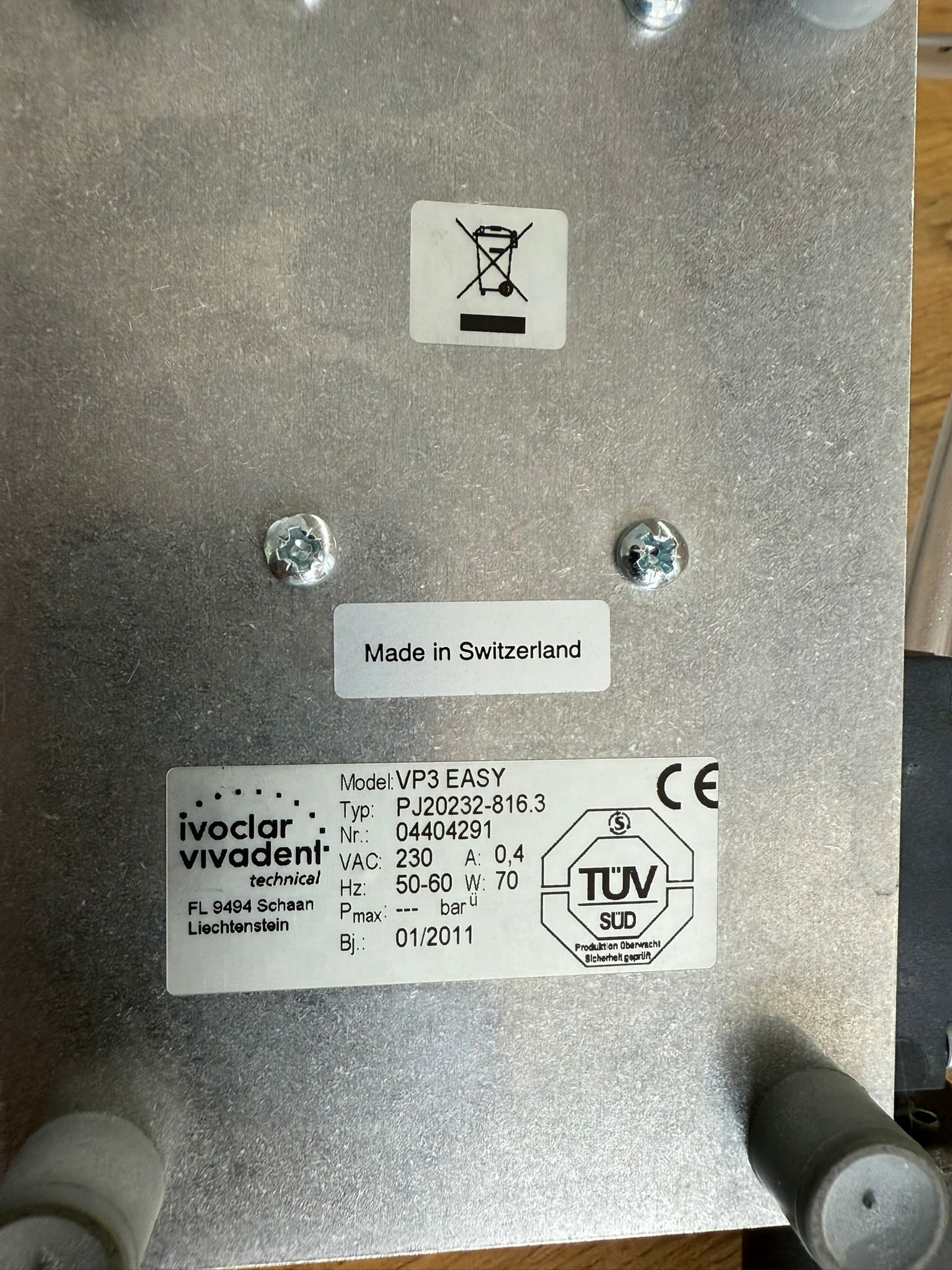 Ivoclar Vivadent Programat CS mit VP3 Easy Pumpe Brennofen Labor | 383038