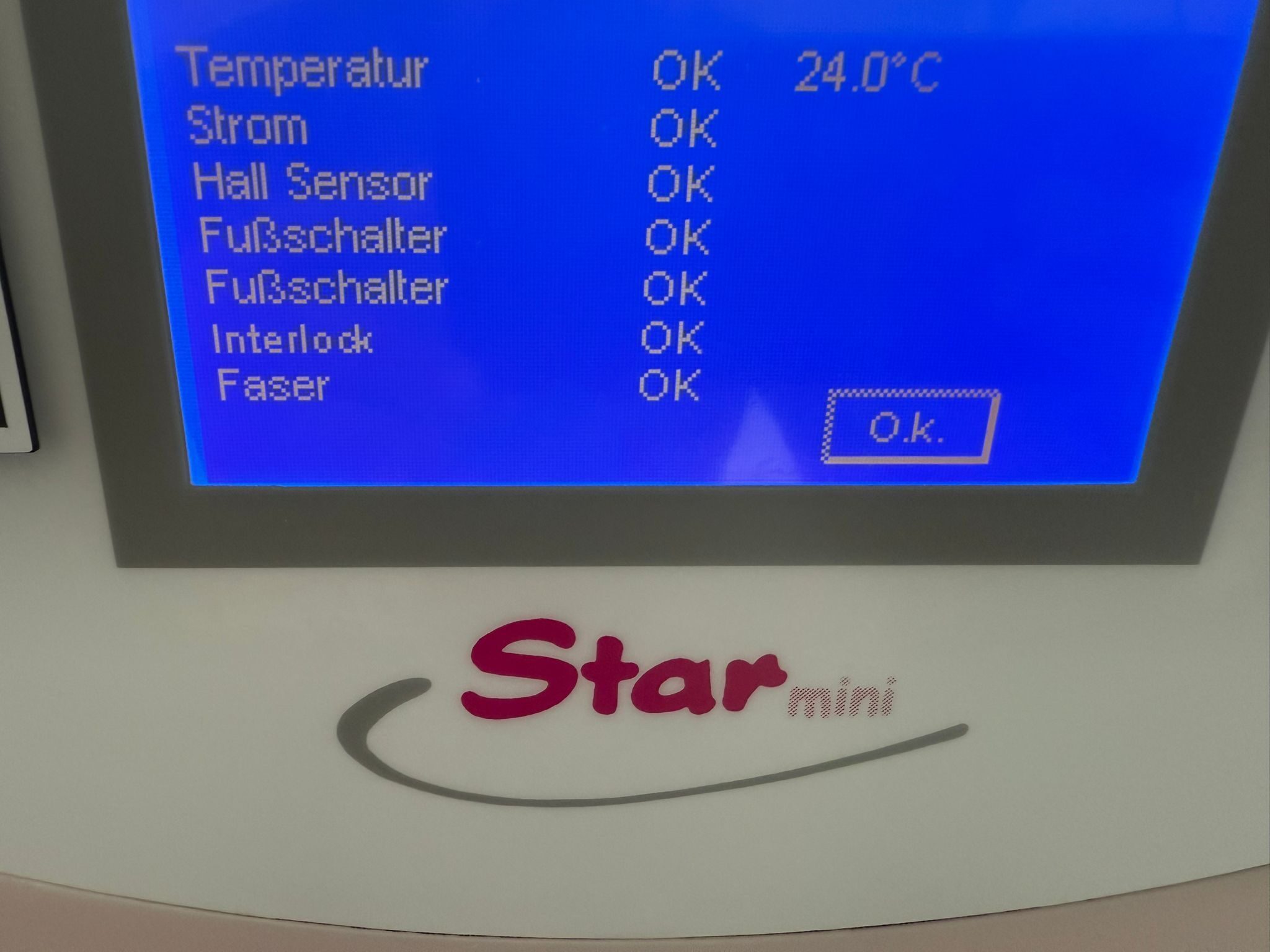 Albers Laser Star mini 103 HNO Diodenlaser Laser Veterinary + Gerätewagen | 383116