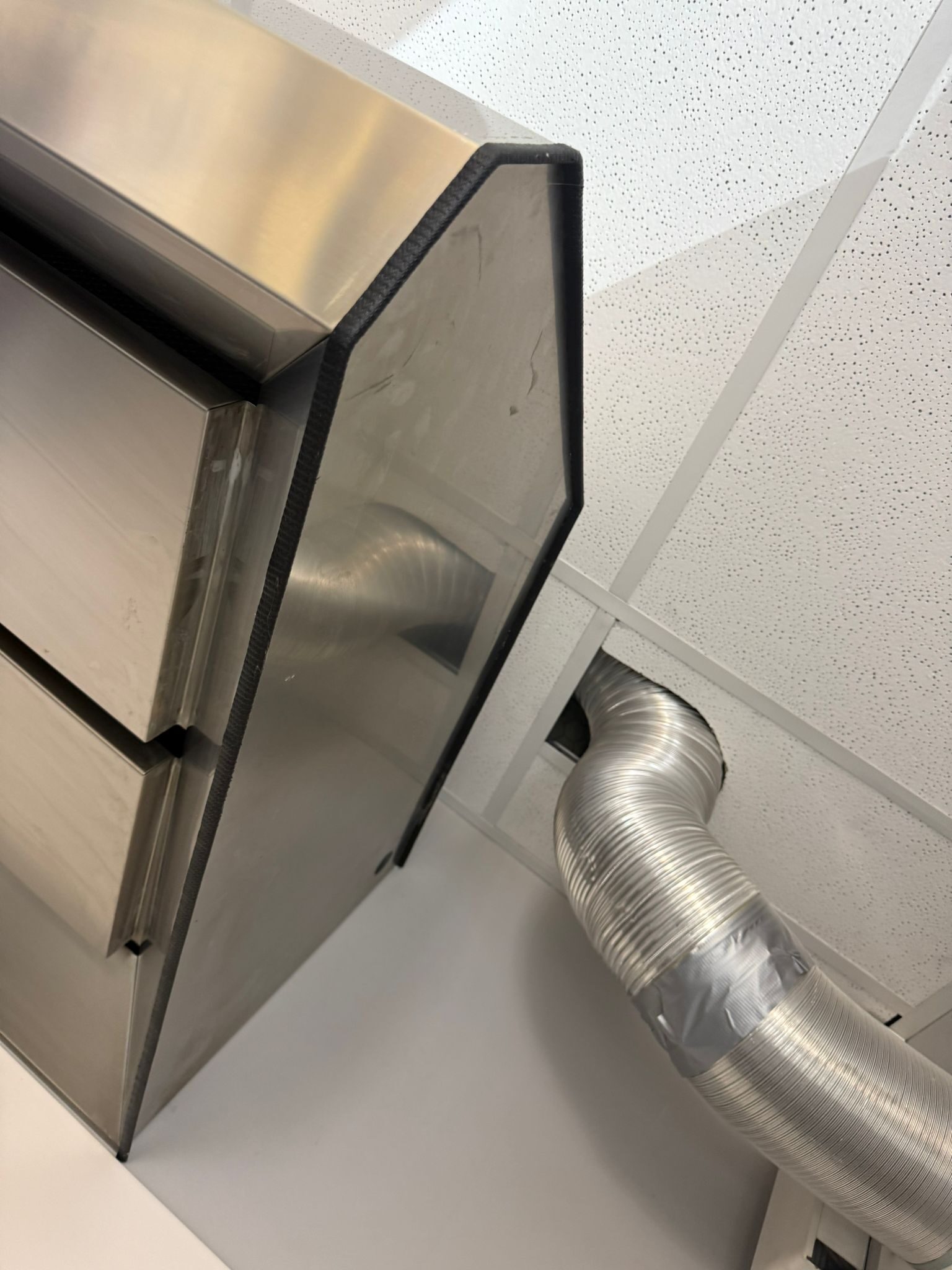 Freuding AH100 Dunstabzugshaube Edelstahl Zeitschaltuhr FZ12 Wachsdampffilter | 383087