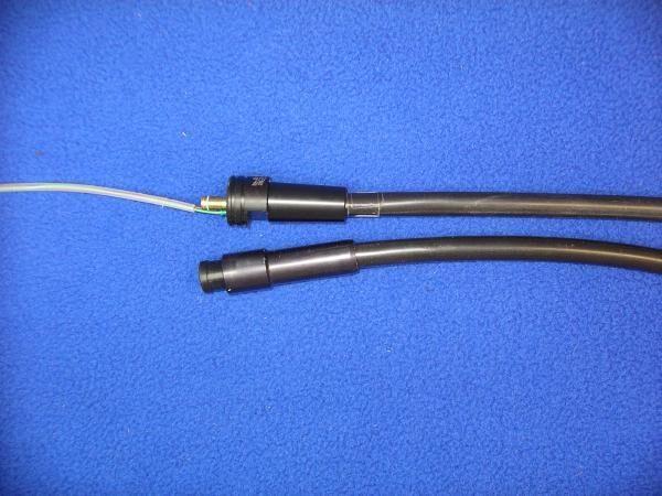 Turbinenschlauch schwarz umgarnt | 381528