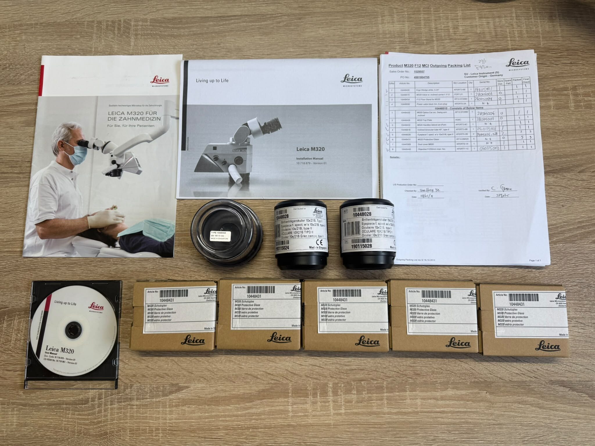 Leica M320 F12 OP-Mikroskop | Dentalmikroskop | Endodontie | Komplettsystem | 383495