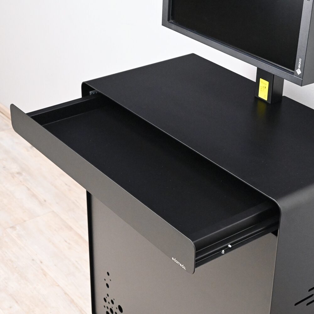 Edarredo Didi Workstation für PC im Röntgenraum aus Stahl Schrank Computerschrank neu | 382814