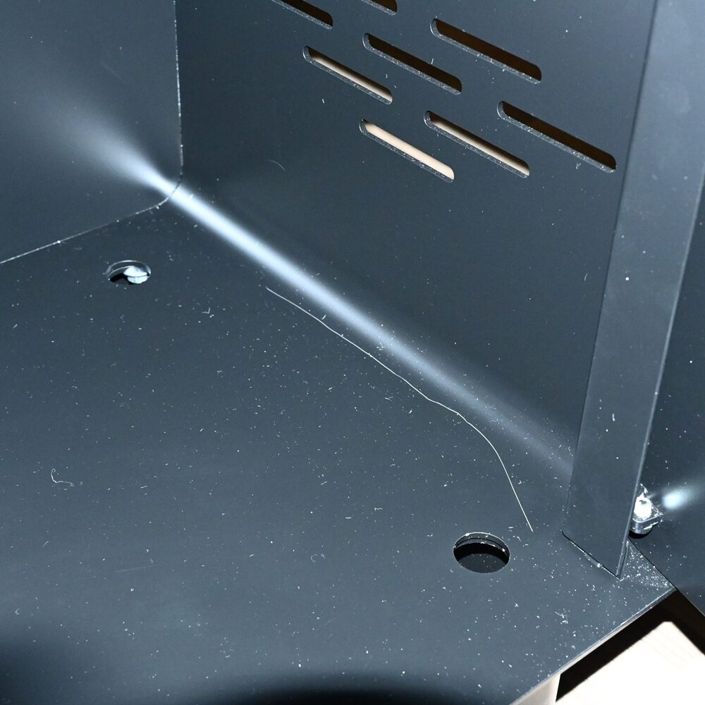 Edarredo Didi Workstation für PC im Röntgenraum aus Stahl Schrank Computerschrank Ausstellungsstück | 382828