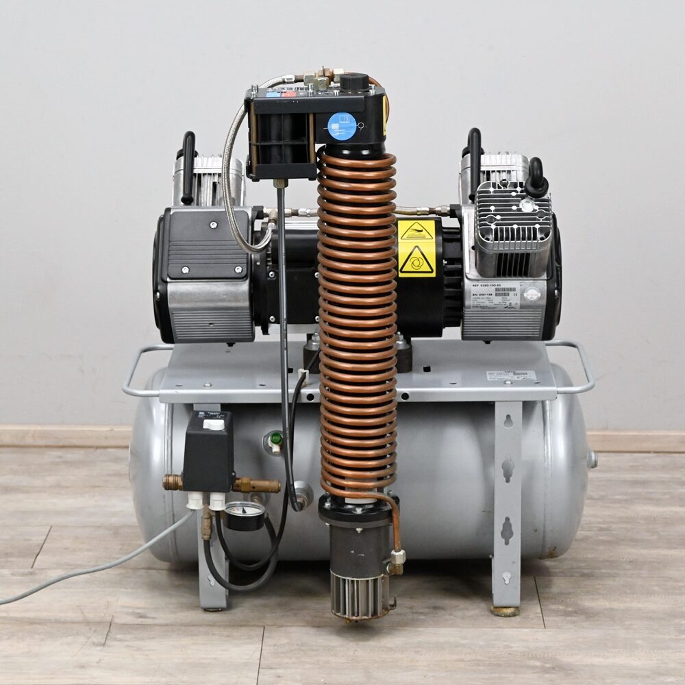 Dürr Dental Trio Tandem Silver Airline Kompressor 230V gebraucht geprüft | 382972