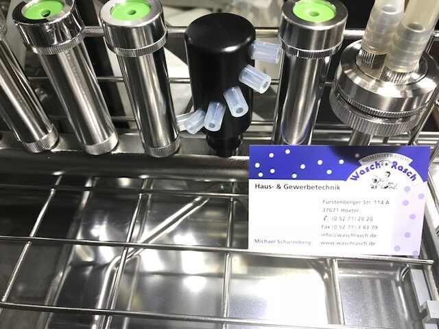 Flexio Adapter Aufnahme 6x ZEG Spitzen Thermodesinfektor Miele Melag u. a. | 382468
