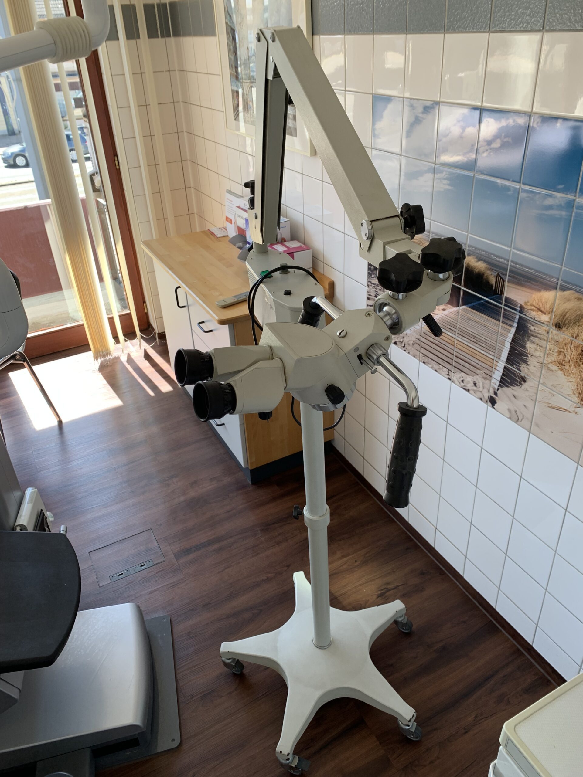 Keydent Microendo mit Stativ und viel Zubehör. Drei Farbfilter | 383269
