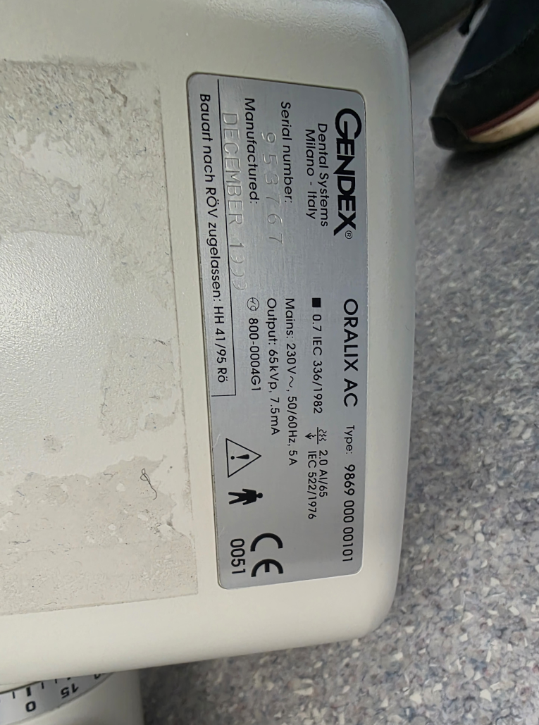 Gendex Oralix AC Kleinröntgengeräte | 382505
