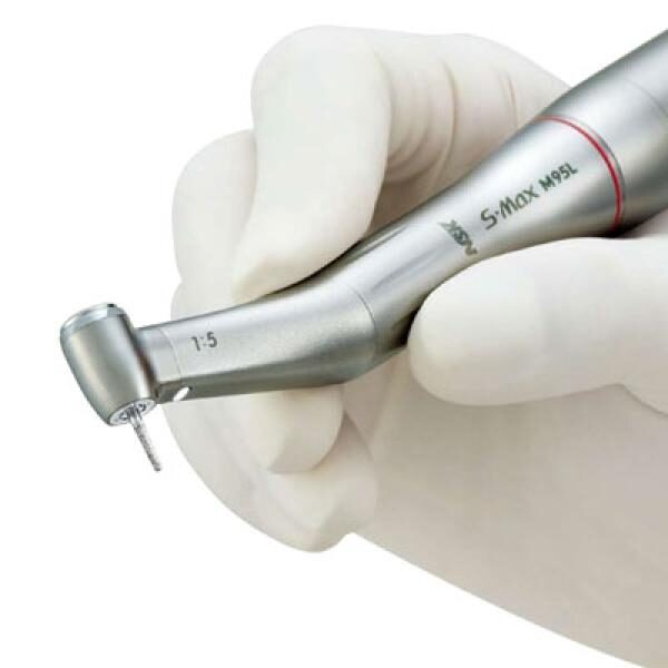 NSK S-Max M95, 1:5 Schnelllaufwinkelstück ohne Licht, rot | 381787