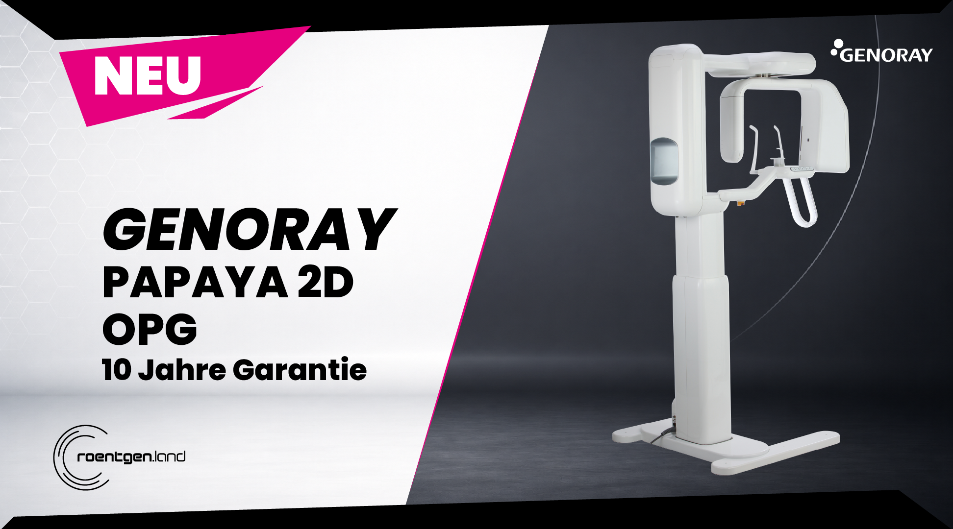 GENORAY PAPAYA 2D – OPG „inkl. Installation, Workstation, Befundmonitor“ | 382309