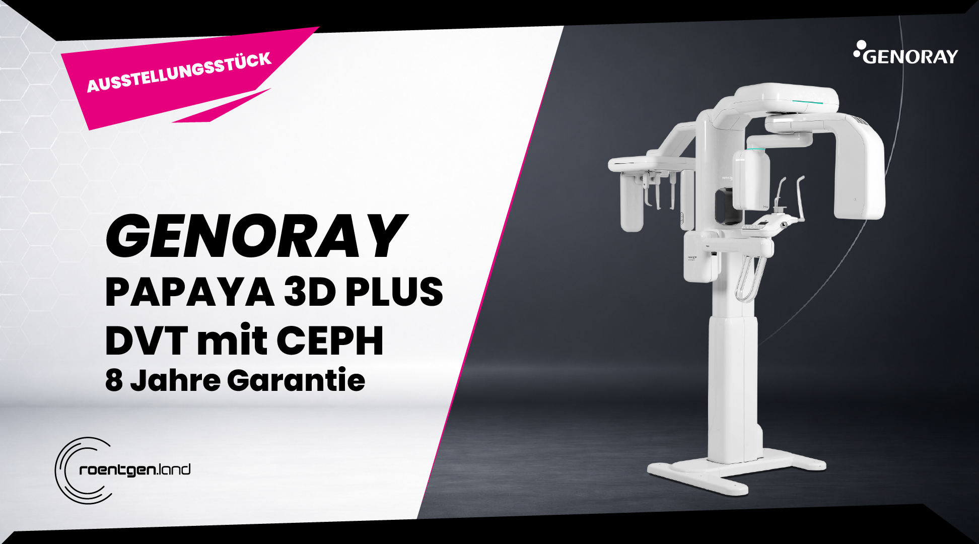 GENORAY PAPAYA 3D + CEPH. „Ausstellungsstück“ | 382296