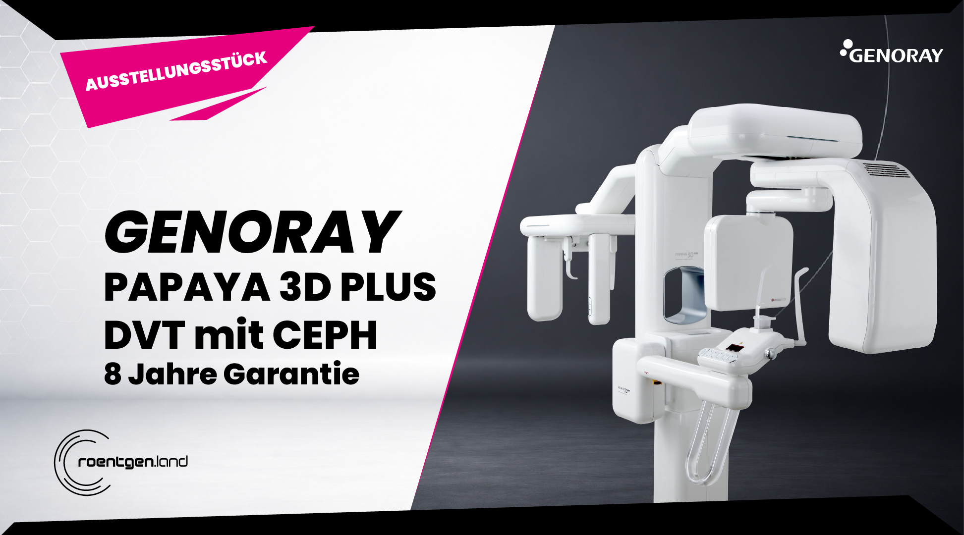 GENORAY PAPAYA 3D + CEPH. „Ausstellungsstück“ | 382297